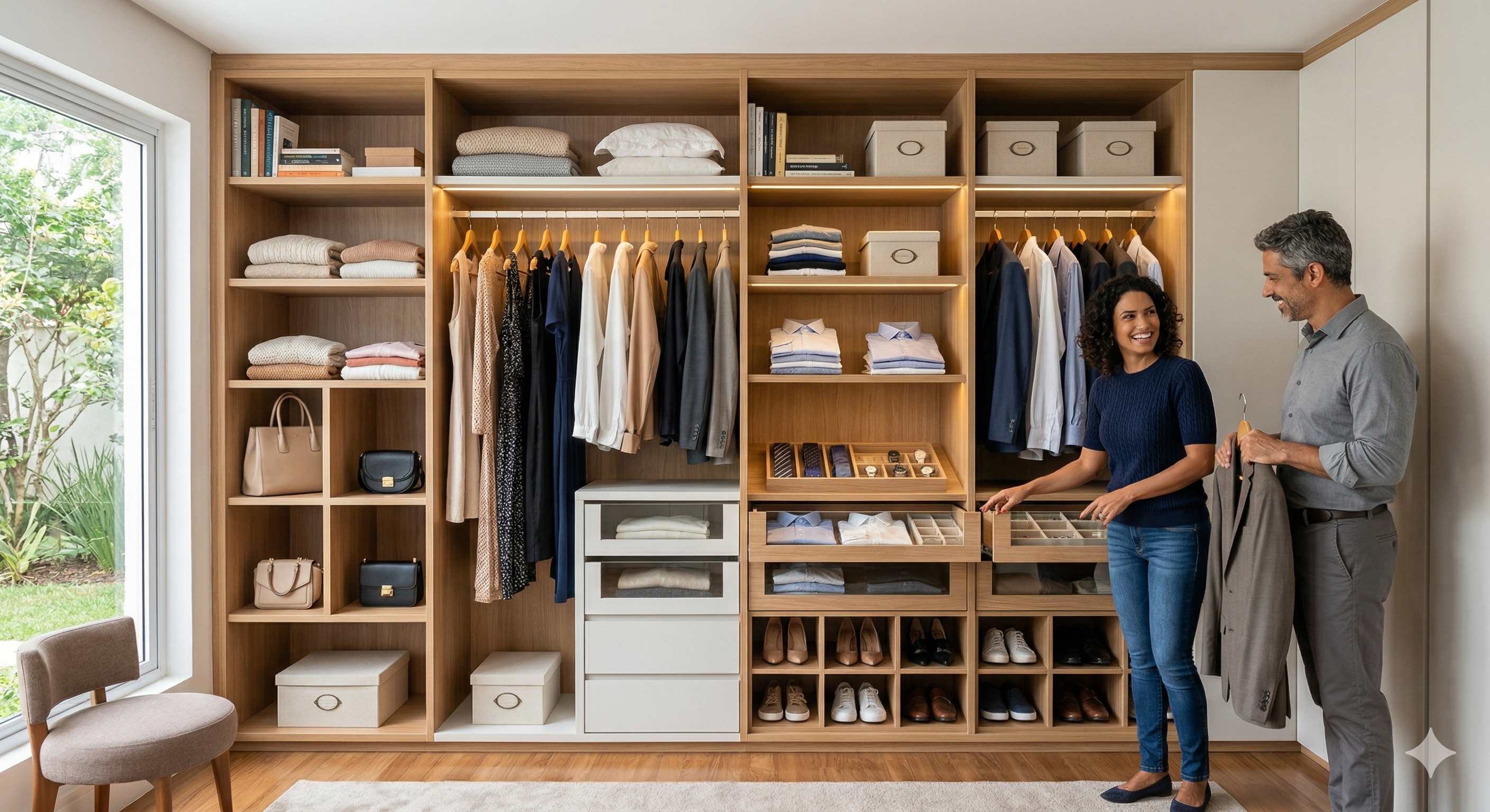 A Importância de Personalizar a Divisão Interna dos Móveis Planejados